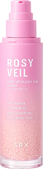SRX Rosy Veil Tone Up Glow Sun SPF50+ PA++++